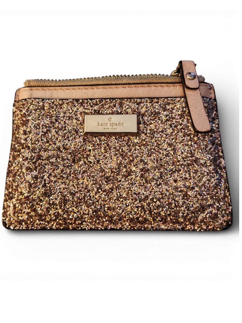 Kate Spade New York Glitter Card Holder
